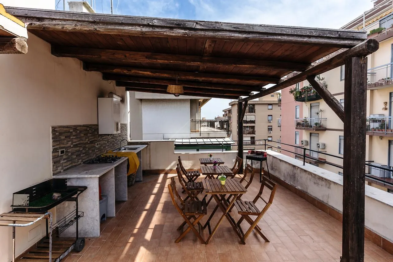 Apartmán La Terrazza Del Pianista Palermo Itálie